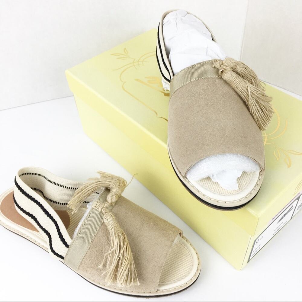 NWT SZ 9 Bettye Ace Slingback Camel